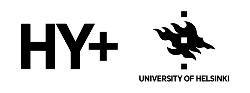 HY+ and University of Helsinki logos